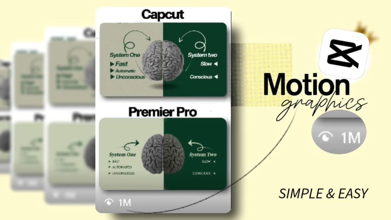 capcut brain motion graphics