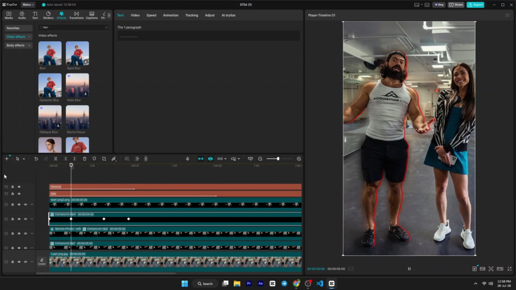 keyframe animations in capcut