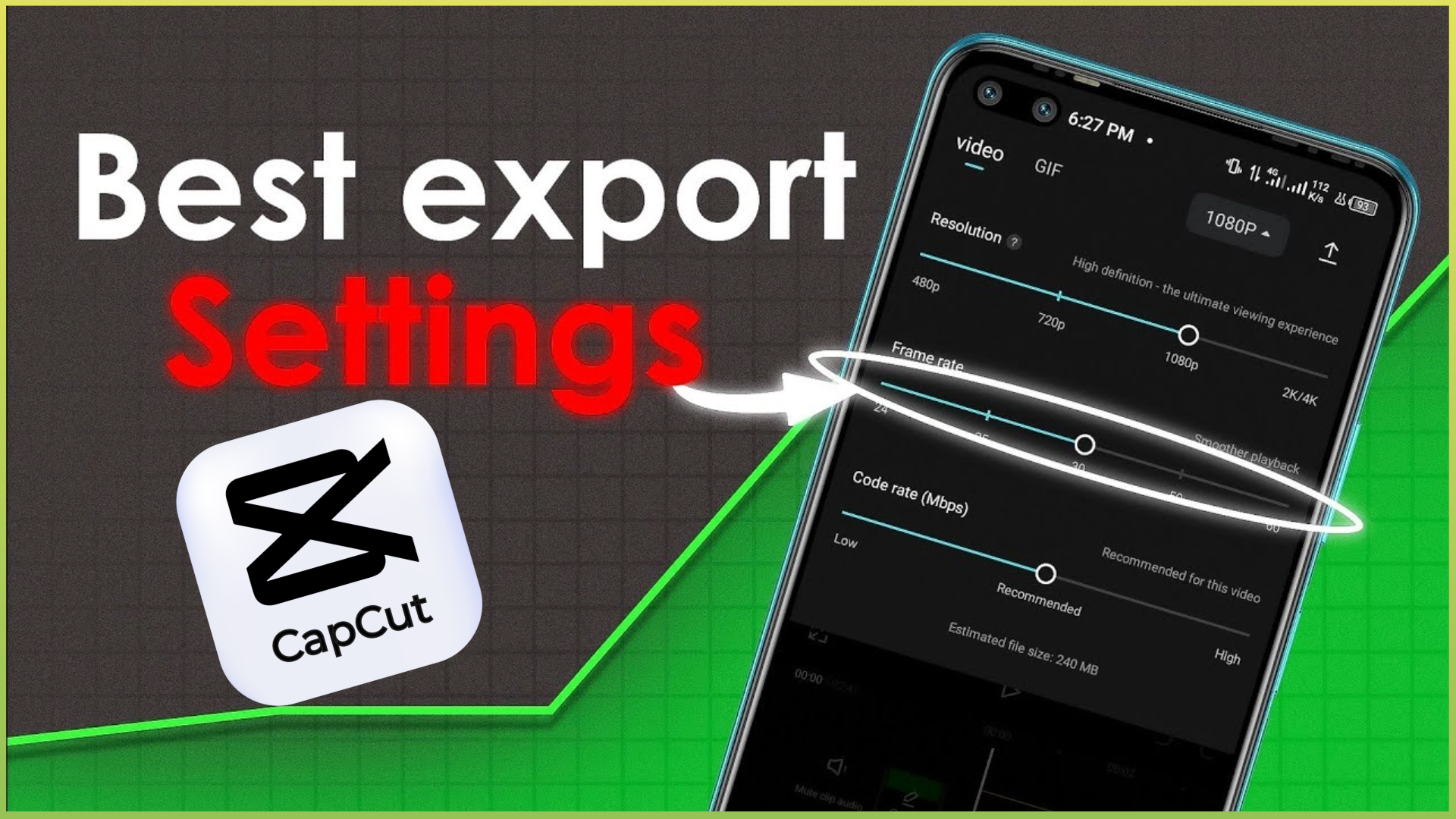best export setting in capcut